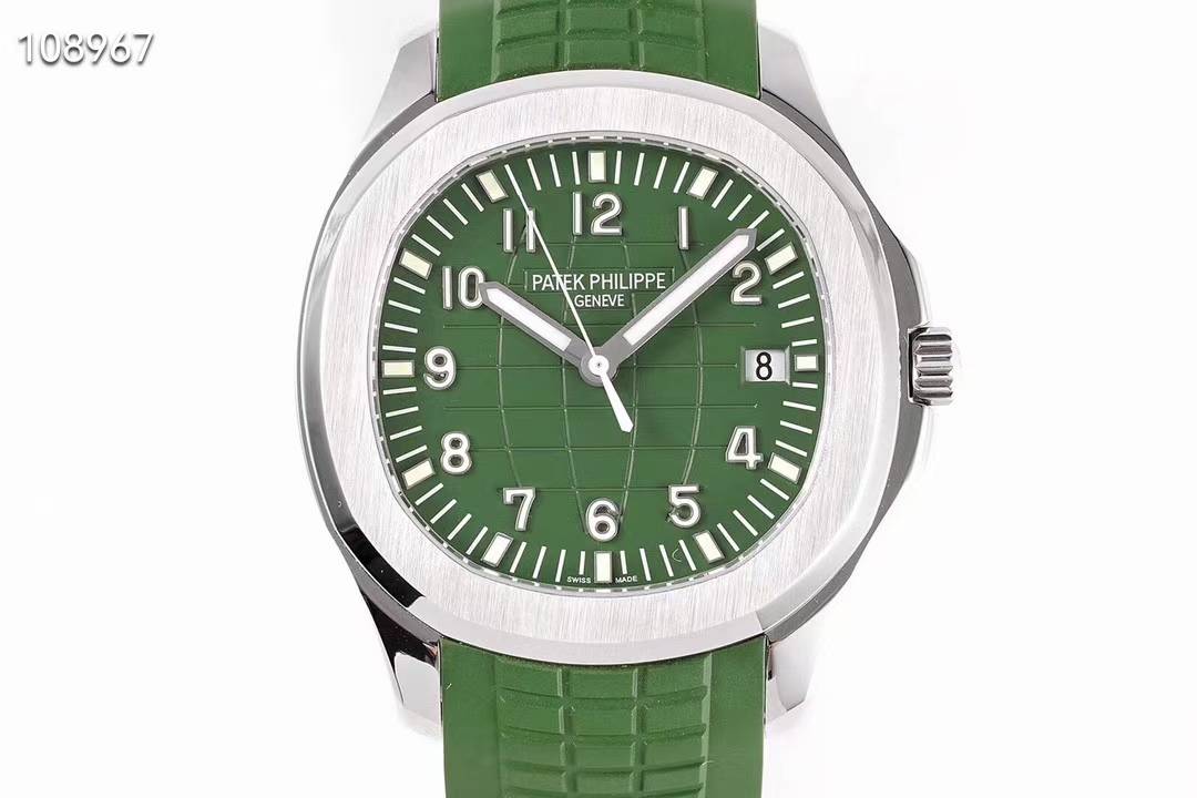 파텍필립 아쿠아넛 5167 그린 러버스트랩 워치 시계